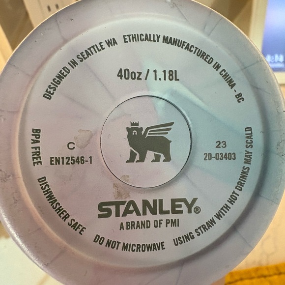 Gently used Stanley Watercolor Tulle limited edition tumbler - Picture 7 of 7